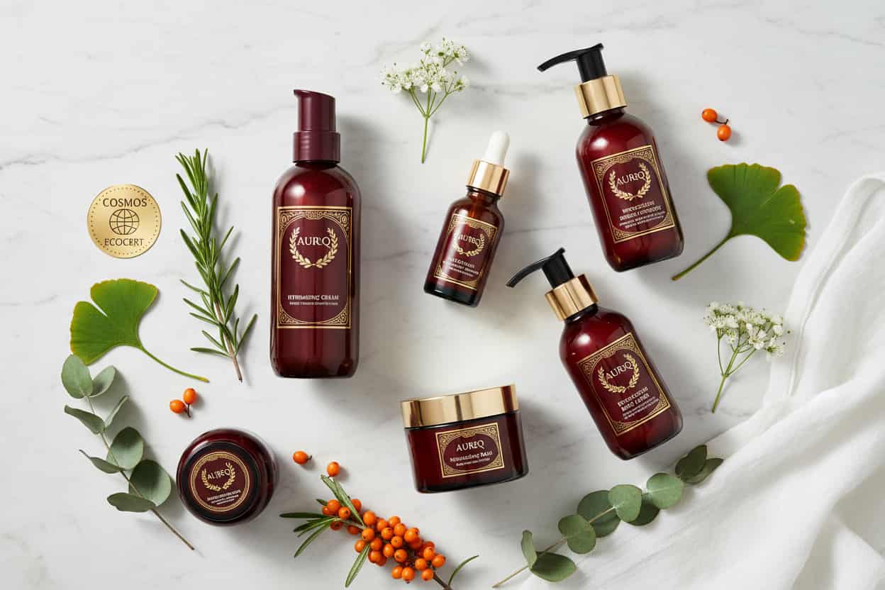 COSMOS Natural certification guide - AUREQ certified organic skincare products